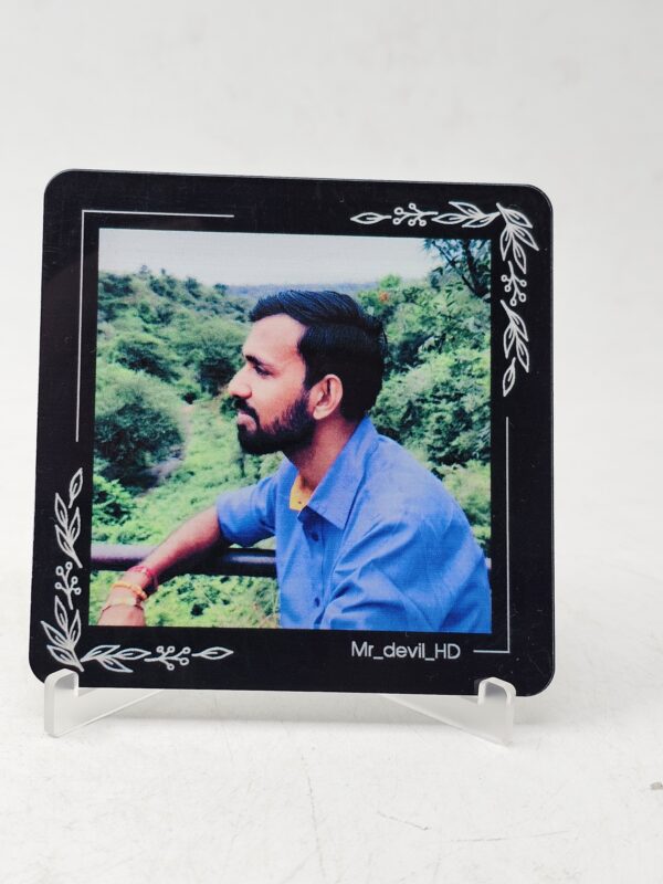Personalized Acrylic Photo Frame with Stand